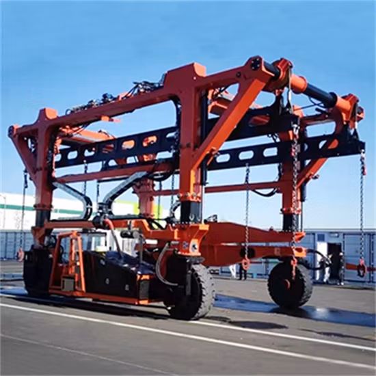 ゴムタイヤガントリークレーン 30ton 40ton ストラドルキャリア