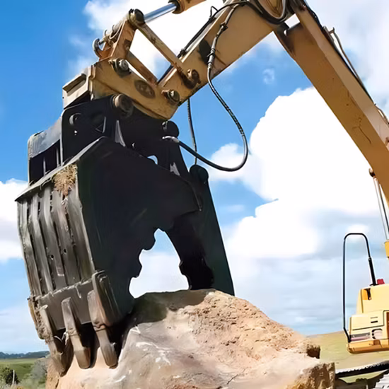 ショベルアタッチメント サムバケット グラブバケット