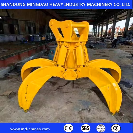 油圧16tブリッジゴミクレーングラブバケット